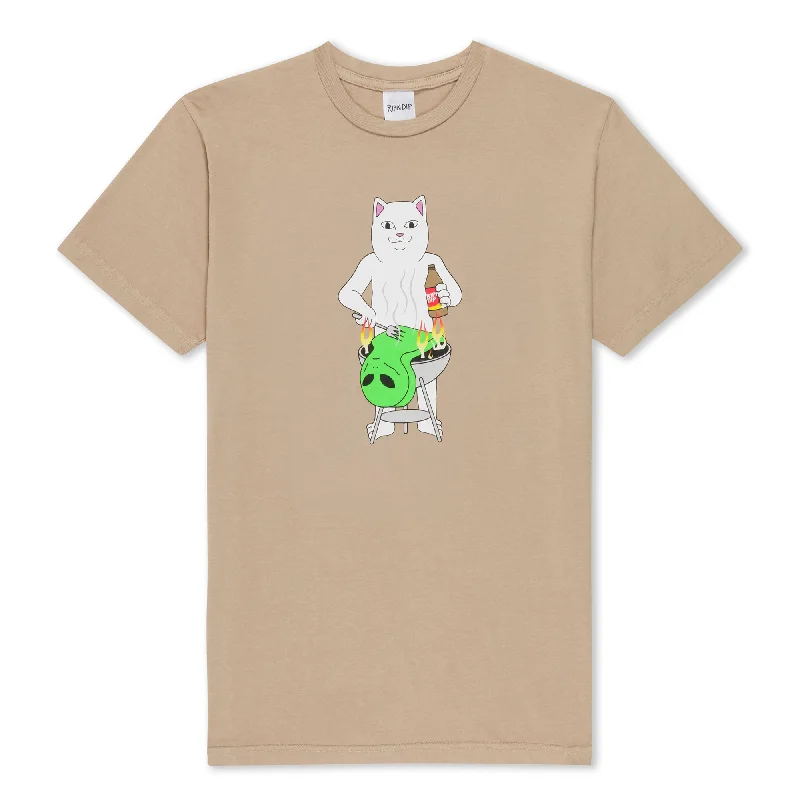 BBQ Day Tee (Almond)