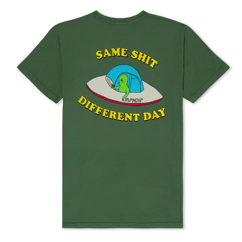 Same Shit Different Day Tee (Olive)