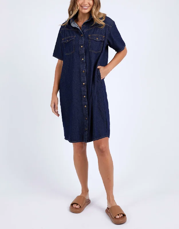 Sorcha Denim Dress - Indigo Denim