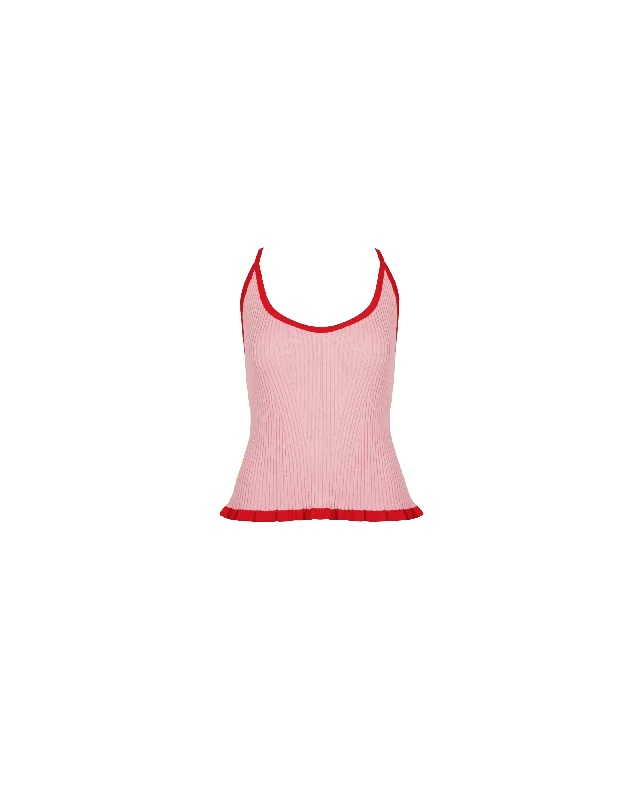 RINA TANK PINK CHERRY